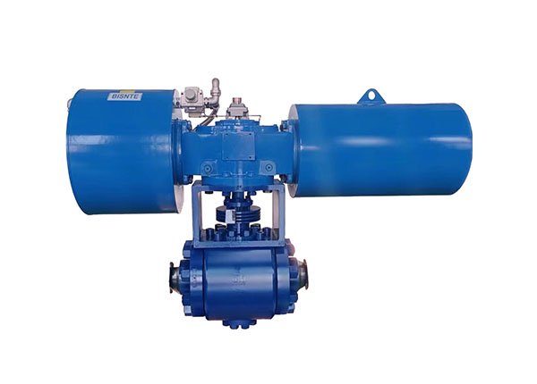 6" 2500磅 气动硬密封耐磨球阀